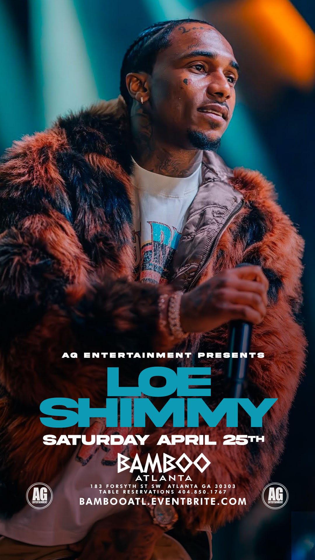 Loe Shimmy hosts Bamboo — Saturday April 25