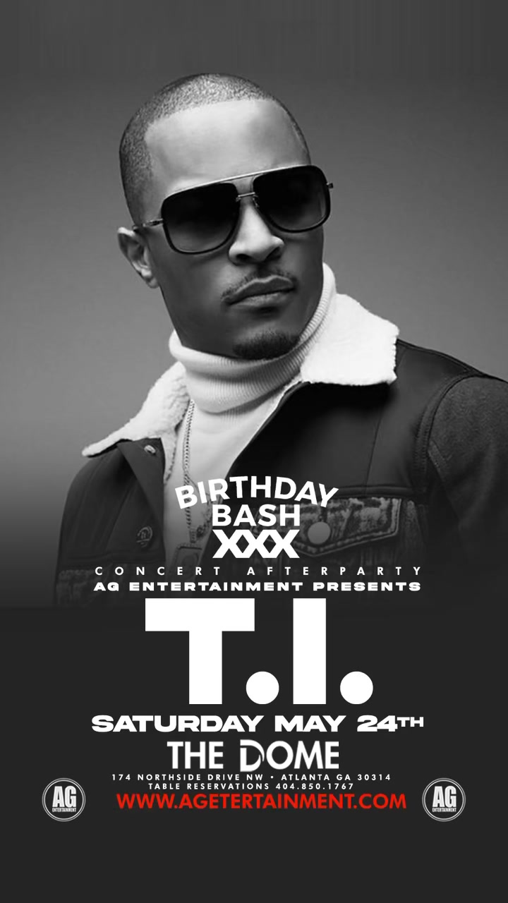 Birthday Bash XXX Afterparty: T.I.