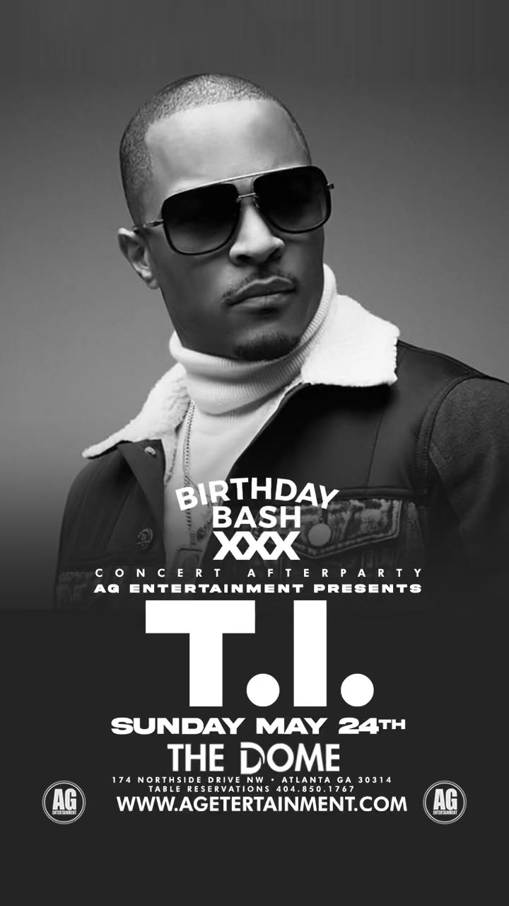 Birthday Bash XXX Afterparty: T.I.