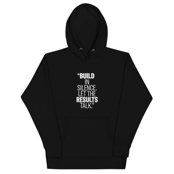 "Build In Silence" Unisex Hoodie